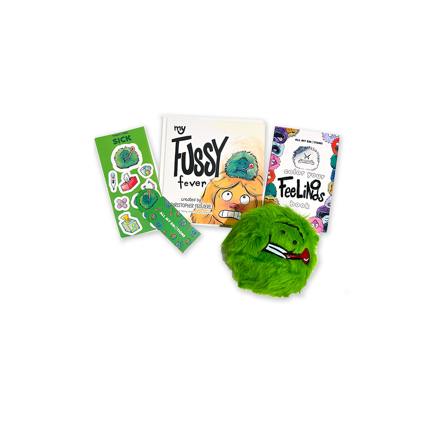 All My Emotions: My Fussy Fever Hardcover Book Set
