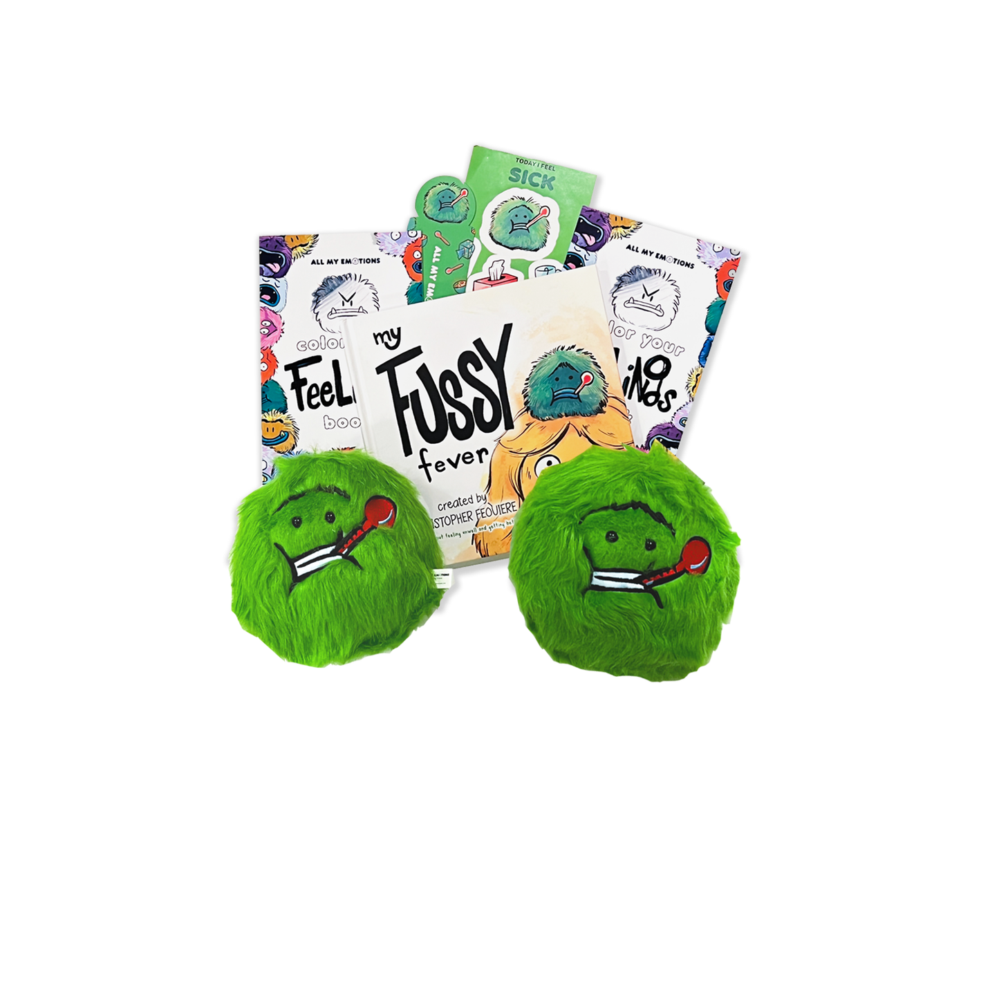 All My Emotions: My Fussy Fever Hardcover Book Set