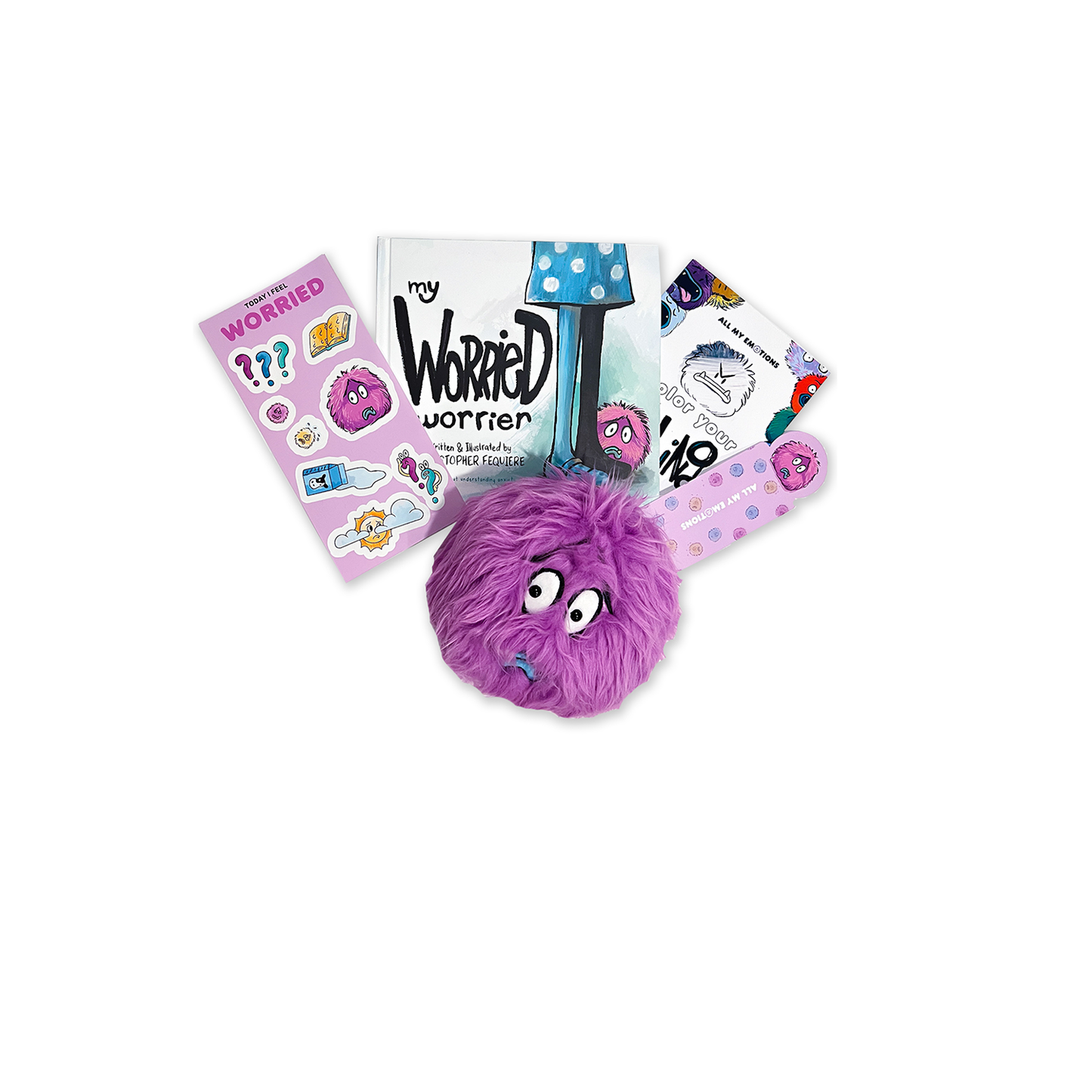 All My Emotions: My Worried Worrier Hardcover Book Set