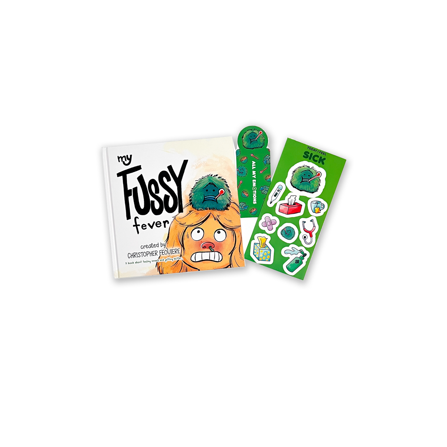 All My Emotions: My Fussy Fever Hardcover Book Set